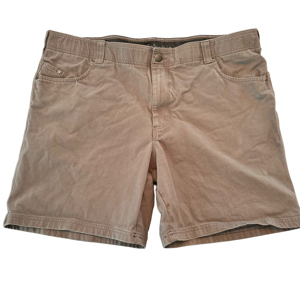Columbia Men's Pike Peak Shorts Gray Size 42 Chino Outdoor Casual